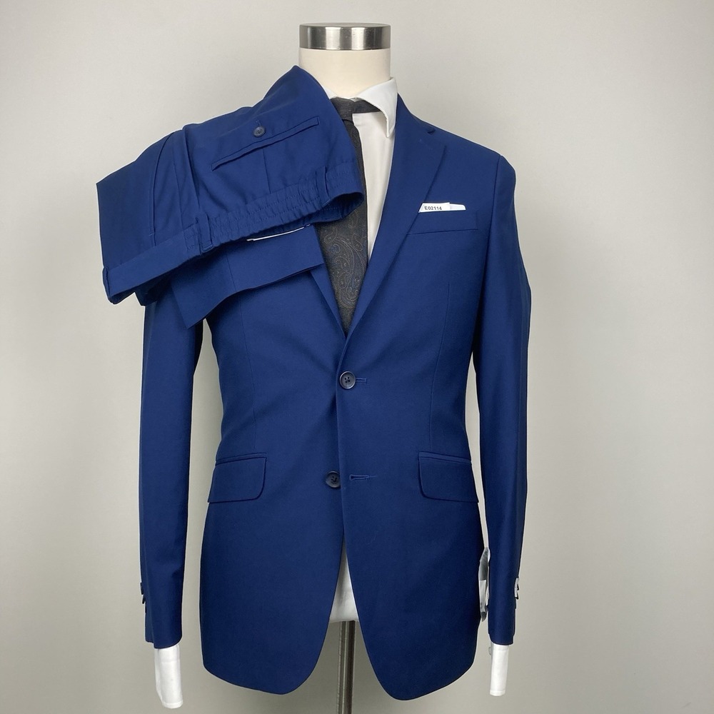 Kenneth Cole Reaction Men's 2-pc suit Blazer 36R Jacket Pants 31W Read E121849